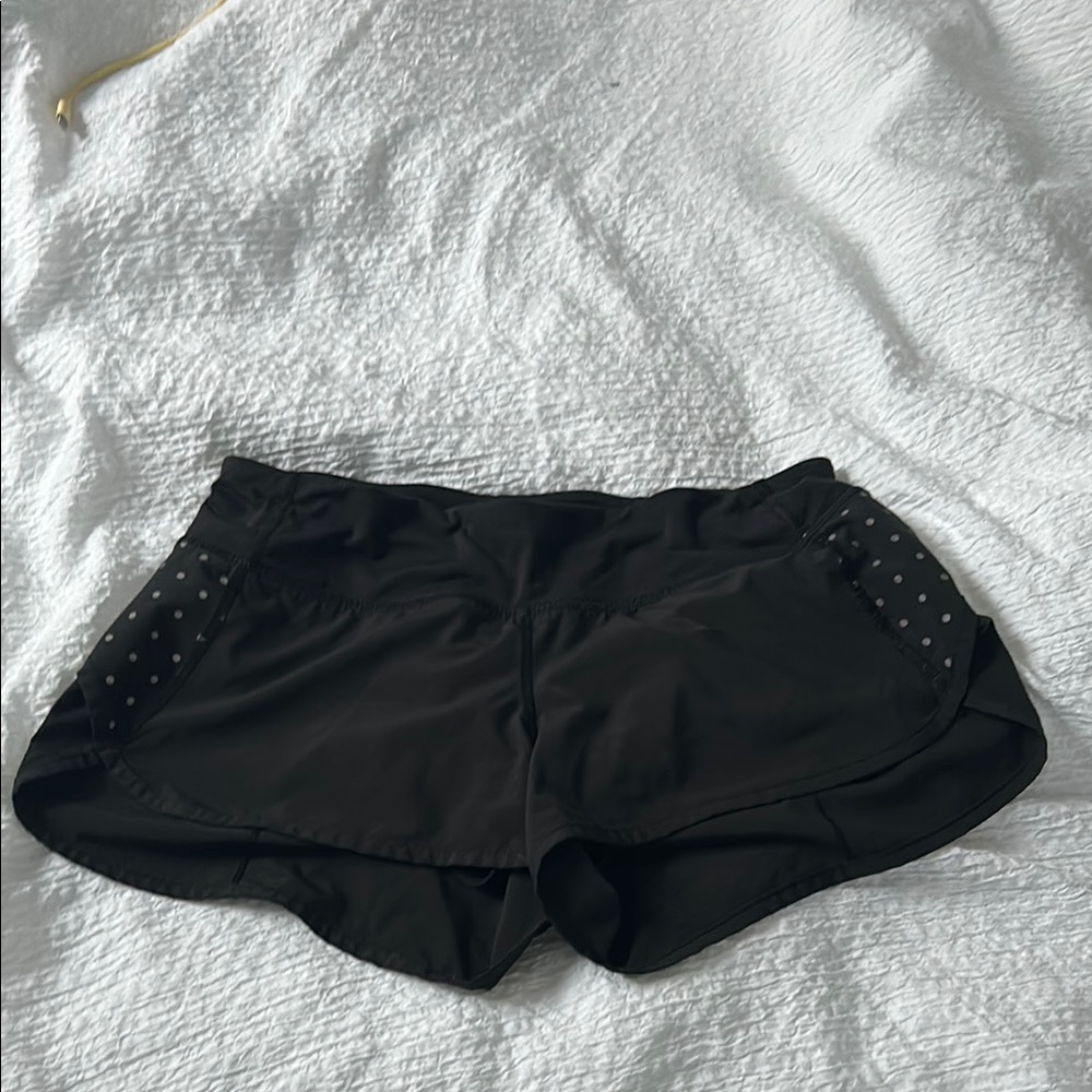 Lululemon Athletica Black Athletic Shorts Lightweight